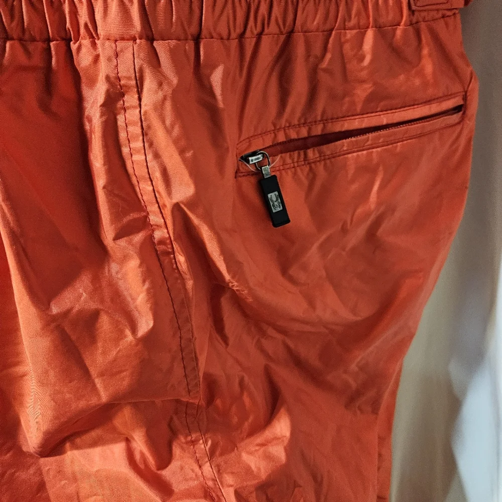 Spyder Ski Suit Snowsuit Bib Jumpsuit Men's L Thinsulated Lite Loft Red Blue - Picture 6 of 7